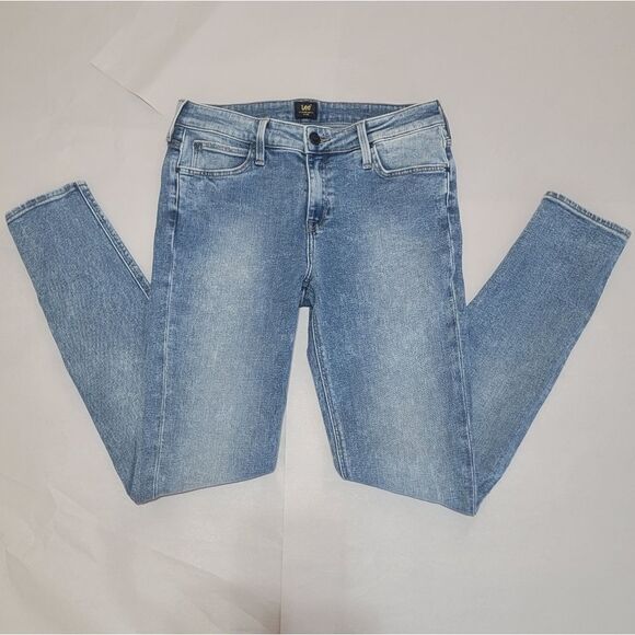 Lee Scarlett Spodnie Damskie Urban Mid Skinny Stretch Jeans L526ROUT Sz 26 x 30 - Picture 9 of 13